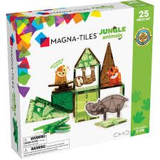 Clear Colors, Magna-Tiles, Jungle Animals