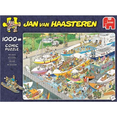 Jan van Haasteren - Die Schleuse - 1000 Teile