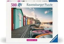 Puzzle Boathouses in Smogen, 500 Teile