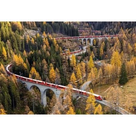 Beautiful Switzerland RhB World Record